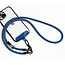 Universele Telefoonkoord - Telefoonketting met Clip -  Met Afneembaar Koord - 40 cm Koord - Donker blauw