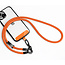 Universele Telefoonkoord - Telefoonketting met Clip -  Met Afneembaar Koord - 40 cm Koord - Oranje