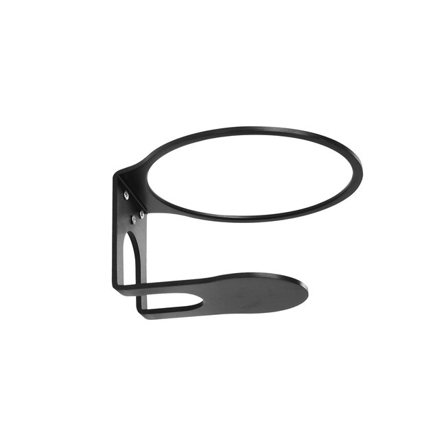 Houder geschikt voor Apple HomePod Mini - Metalen Wall Mount  - Zwart