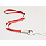 Universele Telefoonkoord - Telefoonketting met Katten oortjes Clip - Rood