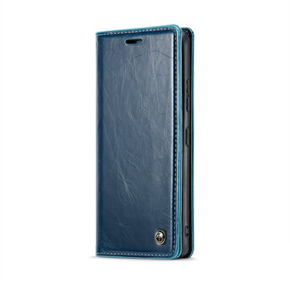 CaseMe CaseMe - Telefoonhoesje geschikt voor Xiaomi 13 - Flip Wallet Case - Blauw