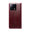 CaseMe - Telefoonhoesje geschikt voor Xiaomi 13 - Flip Wallet Case - Magneetsluiting - Rood