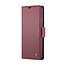 CaseMe - Telefoonhoesje geschikt voor Xiaomi 13 - Retro Wallet Book Case - Met Magnetische Sluiting - Rood