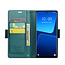CaseMe - Telefoonhoesje geschikt voor Xiaomi 13 Pro - Retro Wallet Book Case - Met Magnetische Sluiting - Groen