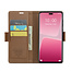 CaseMe - Telefoonhoesje geschikt voor Xiaomi 13 Lite - Retro Wallet Book Case - Met Magnetische Sluiting - Bruin