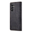 CaseMe - Telefoonhoesje geschikt voor Samsung Galaxy A24 5G - Wallet Book Case - Met Magnetische Sluiting - Zwart