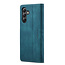 CaseMe - Telefoonhoesje geschikt voor Samsung Galaxy A24 5G - Wallet Book Case - Met Magnetische Sluiting - Donker Blauw