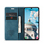 CaseMe - Telefoonhoesje geschikt voor Samsung Galaxy A24 5G - Wallet Book Case - Met Magnetische Sluiting - Donker Blauw