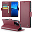 CaseMe - Telefoonhoesje geschikt voor Xiaomi 13 Pro - Retro Wallet Book Case - Met Magnetische Sluiting - Rood