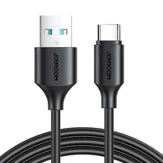 Joyroom JOYROOM - USB-A naar Type- C Kabel - 1 Meter -3A - Zwart