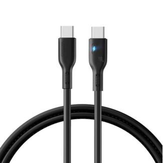 Joyroom JOYROOM - USB-C naar USB-C - Universele snel lader geschikt voor toestellen met een USB-C aansluiting - 1,2 Meter - 100W - Zwart