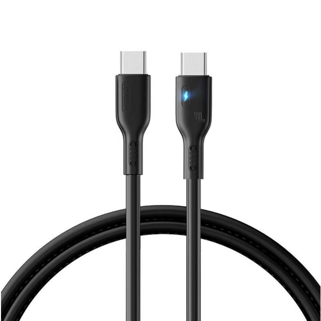 JOYROOM - USB-C naar USB-C - Universele snel lader geschikt voor toestellen met een USB-C aansluiting - 2 Meter - 100W - Zwart