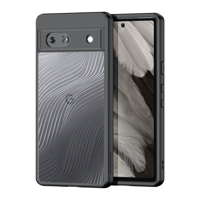 Dux Ducis - Telefoon Hoesje geschikt voor de Google Pixel 7A - Back Cover - Aimo Series - Zwart