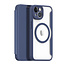 Dux Ducis - iPhone 14 Hoesje - Geschikt voor Magsafe - Book Case - Blauw