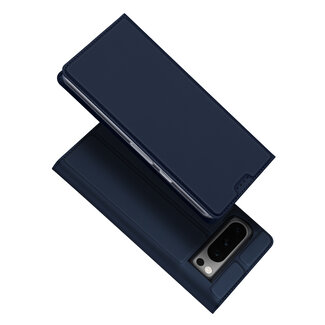 Dux Ducis Dux Ducis - Telefoon Hoesje geschikt voor de Google Pixel 8 Pro  - Skin Pro Book Case - Blauw