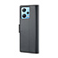 CaseMe - Telefoonhoesje geschikt voor Poco X5 - Retro Wallet Book Case - Met Magnetische Sluiting - Zwart