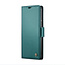 CaseMe - Telefoonhoesje geschikt voor Redmi Note 12 5G/Poco X5 - Retro Wallet Book Case - Met Magnetische Sluiting - Groen
