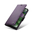 CaseMe - Telefoonhoesje geschikt voor Redmi Note 12 5G/Poco X5 - Retro Wallet Book Case - Met Magnetische Sluiting - Paars