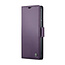 CaseMe - Telefoonhoesje geschikt voor Redmi Note 12 Pro 5G /Poco X5 Pro - Retro Wallet Book Case - Met Magnetische Sluiting - Paars
