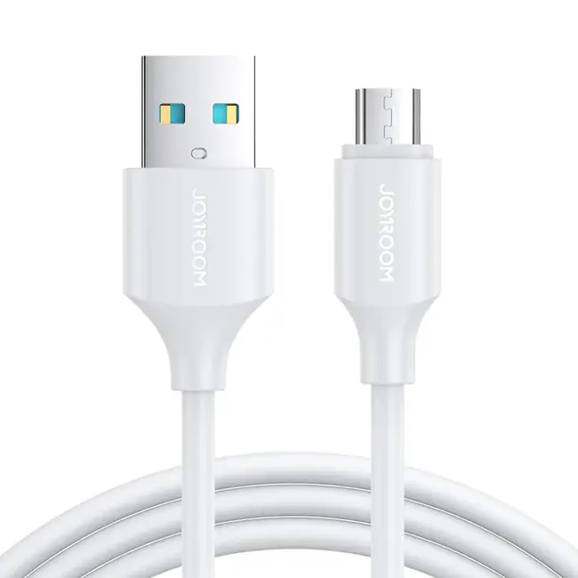 JOYROOM - USB-A naar Micro USB Kabel - 1 meter - 2.4A - Wit