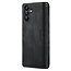 CaseMe - Telefoonhoesje geschikt voor Samsung Galaxy A24 4G - Wallet Book Case met ritssluiting - Magneetsluiting - Zwart