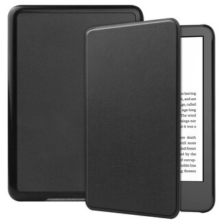 Cover2day Case2go - E-reader Hoes geschikt voor Amazon Kindle 11 (2022) - Tri-fold Cover - Auto/Wake functie - Zwart