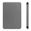 Case2go - E-reader Hoes geschikt voor Amazon Kindle 11 (2022) - Tri-fold Cover - Auto/Wake functie - Grijs