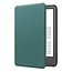 Case2go - E-reader Hoes geschikt voor Amazon Kindle 11 (2022) - Tri-fold Cover - Auto/Wake functie - Donker Groen