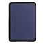 Case2go - E-reader Hoes geschikt voor Amazon Kindle 11 (2022) - Tri-fold Cover - Auto/Wake functie - Donker Blauw