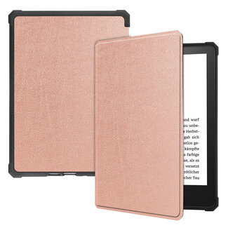 E-readerhoes geschikt voor Amazon Kindle Paperwhite - Kunstleer - Rosé-Goud