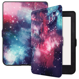 Cover2day Case2go - Case for Kobo Nia - Slim Tri-Fold Book Case - Whiteh Auto Sleep Wake Function - Galaxy