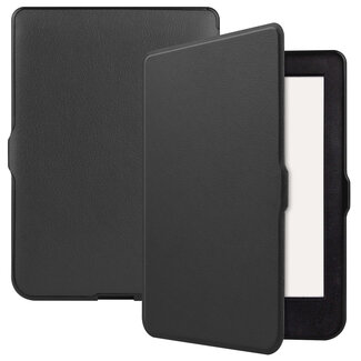 Cover2day Case2go - Case for Kobo Nia - Slim Tri-Fold Book Case -Whiteh Auto Sleep Wake Function - Black