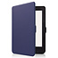 Case2go - Case for Kobo Nia - Slim Tri-Fold Book Case -Whiteh Auto Sleep Wake Function - Blue