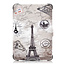 Kobo Clara HD hoes - Tri-Fold Book Case - Eiffeltoren