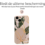 Hoozey - Hoesje geschikt voor Apple iPhone 14 Pro Max - Nature Vibes - Groen / Beige