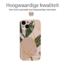 Hoozey - Hoesje voor Apple iPhone 13 Pro Max - Nature Vibes - Groen / Beige