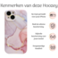 Hoozey - Hoesje voor Apple iPhone 13 Pro Max - Marble Print - Roze