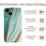 Hoozey - Hoesje voor Apple iPhone 13 - Marble Print - Groen