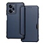 Case2go - Hoesje voor Xiaomi Redmi Note 12 Pro 5G - Schokbestendige Book Case - Donker Blauw