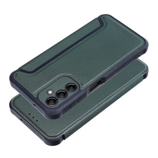 Case2go Case2go - Hoesje voor Samsung Galaxy A14 5G - Schokbestendige Book Case - Groen