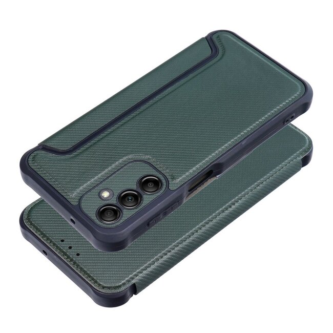 Case2go - Hoesje voor Samsung Galaxy A14 5G - Schokbestendige Book Case - Groen