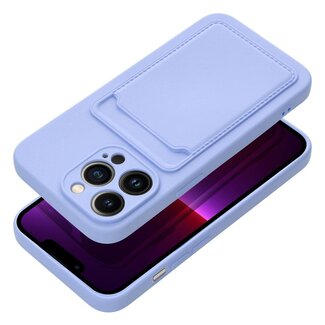 Case2go Case2go - Hoesje voor Xiaomi Redmi Note 12 5G - Met pasjeshouder - Paars