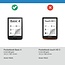 E-readerhoes geschikt voor PocketBook Basic 4 - Kunstleer - Witte Bloesem