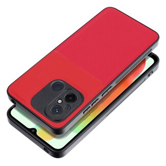Case2go Case2go - Hoesje voor Xiaomi Redmi 12C - Back cover - Rood