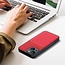 Case2go - Hoesje geschikt voor Xiaomi Redmi 12C - Back cover - Rood