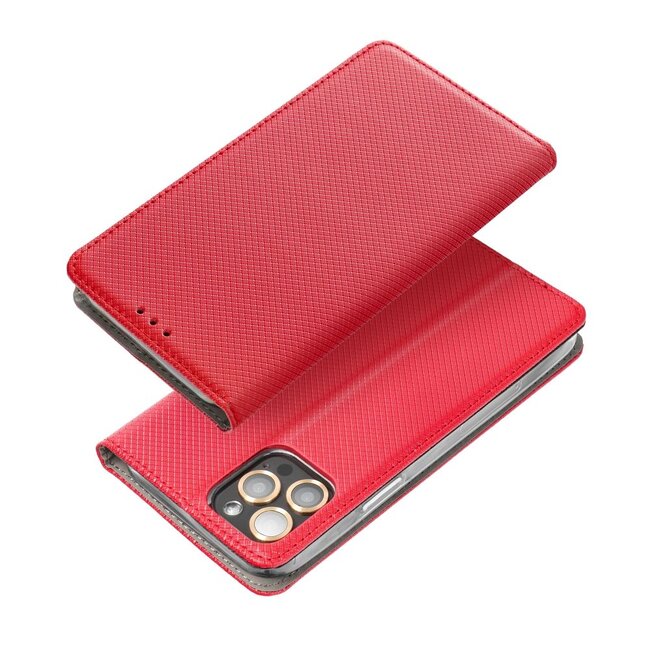 Case2go - Hoesje voor Motorola Moto G53 5G - Book Case - Rood