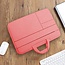 Laptoptas 14 inch - Spatwaterdichte Laptophoes & Laptop Sleeve met handvat - Roze