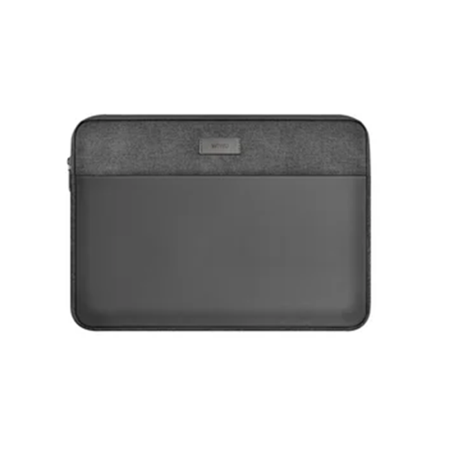 WIWU - Laptophoes 14 inch - Minimalist Laptop Sleeve - Waterafstotend - Grijs
