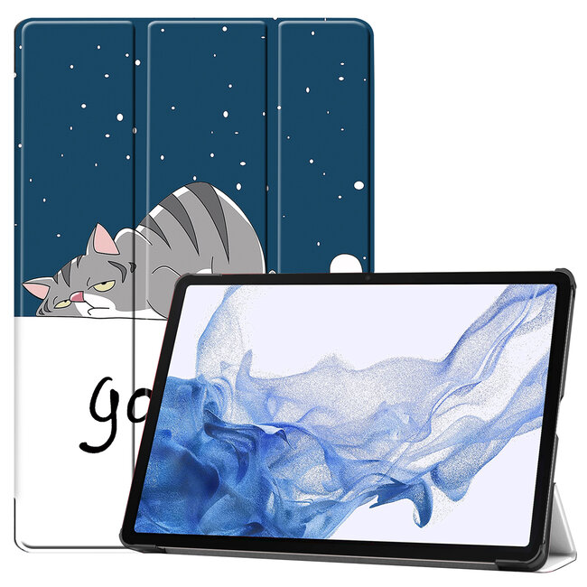 Tablet hoes geschikt voor de Samsung Galaxy Tab S9/S9 FE (2023) - Good Night