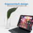 Toetsenbord hoes geschikt voor Apple Apple iPad Air 10.9 (2022/2020) / Apple iPad Air 11 (2024)/iPad Pro 11 (2022/2020) - Bluetooth Toetsenbord hoes - met Touchpad - Zwart